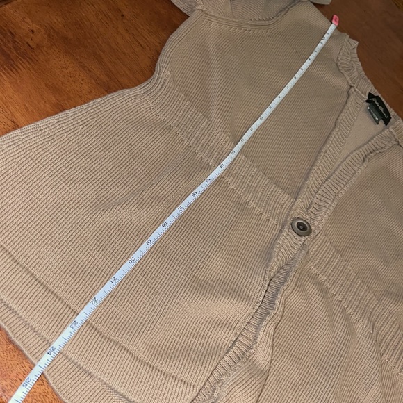 Eddie Bauer Tan Knit Cardigan - Picture 6 of 6